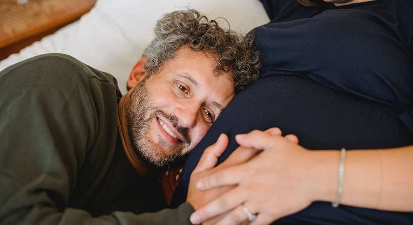 متى يمتنع الزوج عن زوجته الحامل